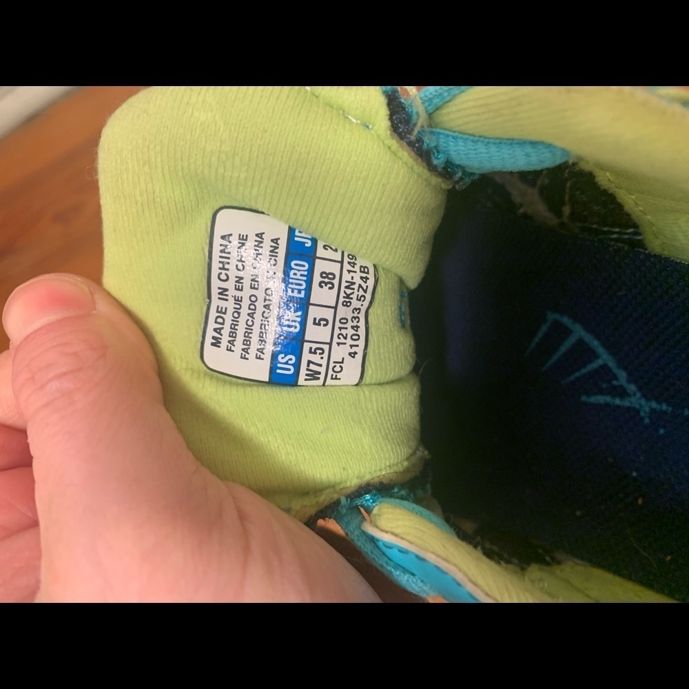 Mizuno Wave Elixir 6 Teal Running Shoe - image 6